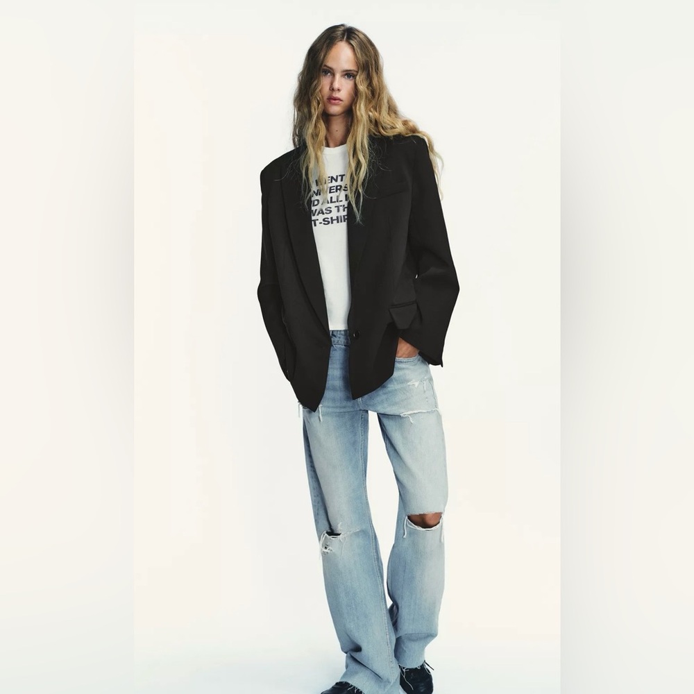 NWT‼️ ZARA OVERSIZED BASIC BLAZER
